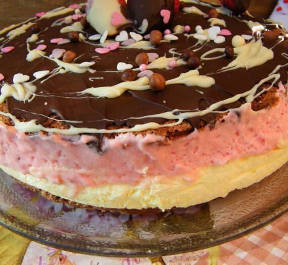 Neapolitan Mousse Cake